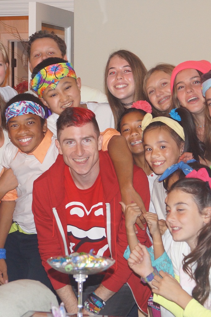 West L.A. Children's Choir backs WALK THE MOON on Jimmy Kimmel LIVE!!